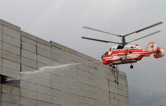 استفاده کشورهای دیگر از هلیکوپتر در مهار آتش