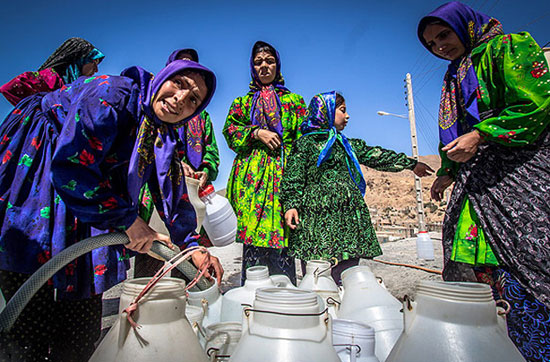 عکس: زندگی با هفته‌ای یک بار استفاده از آب