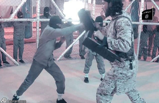 قفس آموزش داعش! +عکس