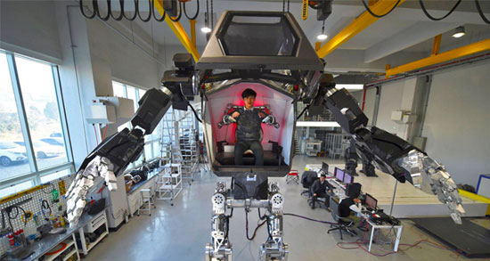 ربات جنگجو گاندام توسط کره ای ها ساخته شد