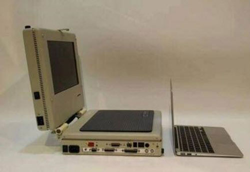 عکسی از یک لپ تاپ در 25 سال پیش