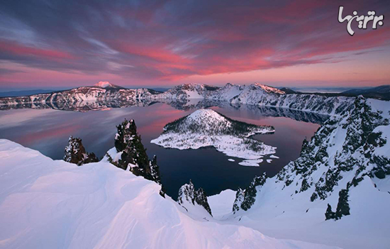 دریاچه‌های زیبایی که در دهانه‌های آتشفشانی شکل گرفتند