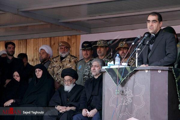 مراسم تشییع جان باختگان حادثه سمنان