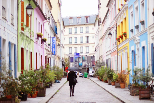 رنگین ترین خیابان های روی زمین