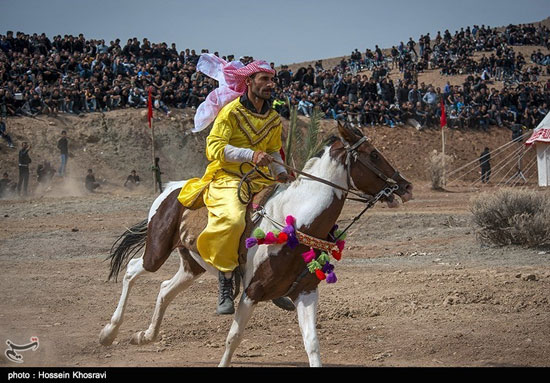 بزرگترین تعزیه میدانی کشور در صحرا رود فسا - شیراز