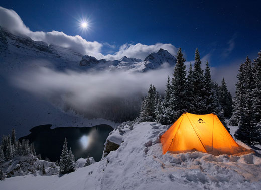 سکوت برف در قلمرو کوهستان را تجربه كنید