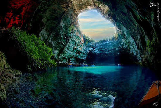 غار میلیسانی در یونان