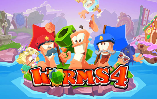 عرضه بازی Worms 4 روی گوگل پلی استور