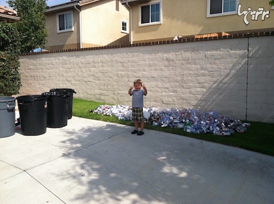 ماجرای شرکت بازیافت زباله پسربچه 7 ساله!