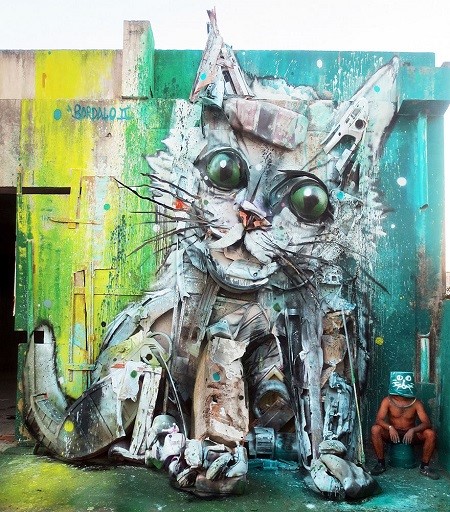 هنرمندی که زباله‌ها را به حیوانات جالب و دیدنی تبدیل می‌کند