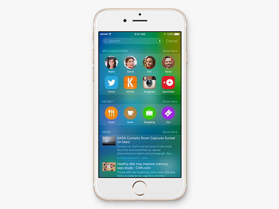 برجسته‌ترین ویژگی‌های سیستم‌عامل iOS 9