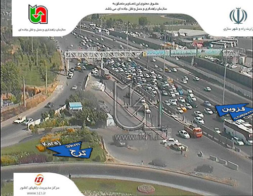 تهرانِ خلوت؛ ترافیک در جاده‌ها ادامه دارد