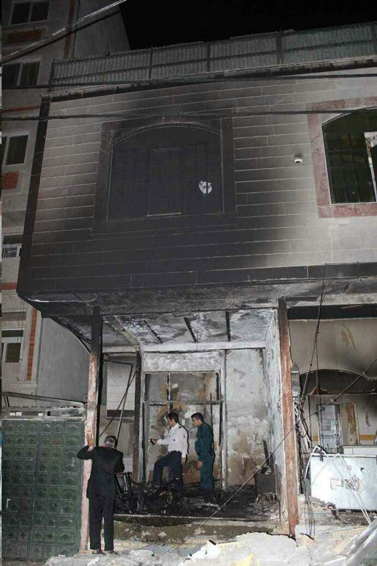 انفجار ساختمان مسکونی در تهران