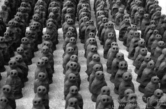 ارتشی از 200 هزار مجسمه گلی! +عکس