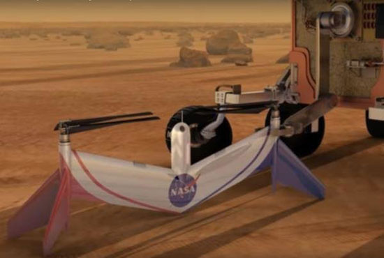 ناسا پهپاد مریخی می سازد
