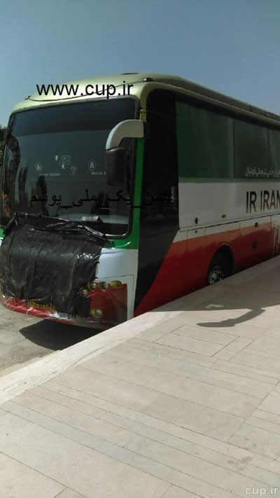 رونمایی از اتوبوس تیم ملی