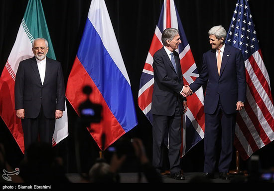 عکس: قرائت متن پایانی بیانیه 1+5 و ایران