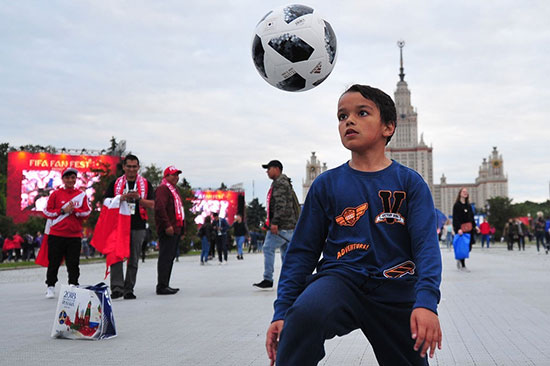 جام جهانی 2018؛ افتتاح فستیوال هواداران فیفا در مسکو
