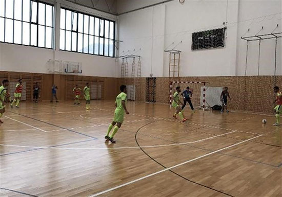 برگزاری تمرین تیم ملی فوتسال در کرواسی