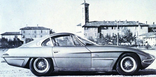 اولین خودروی اسپرت ۱۲ سیلندر لامبورگینی