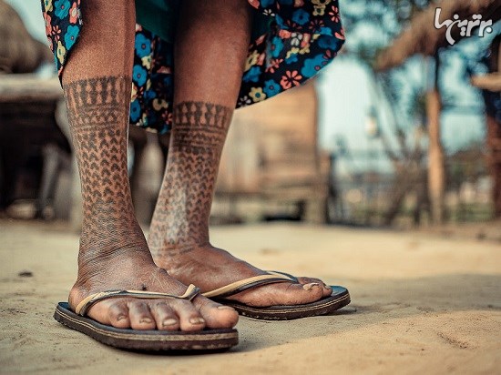 آخرین زنان خالکوبی شده قبیله تارو