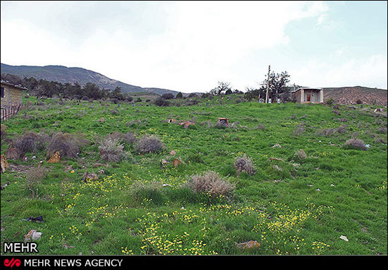 قبرستان اسرار آمیز روستای شمس آباد