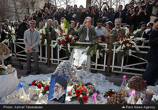 تصاویری از مراسم جشن ازدواج دانشجویی