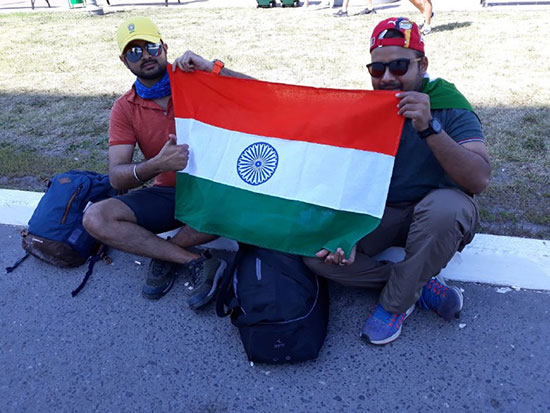 سارانسک در دست هواداران ایرانی