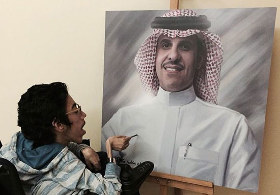 نقاشی که نشان داد معلولیت محدودیت نمی‌آورد