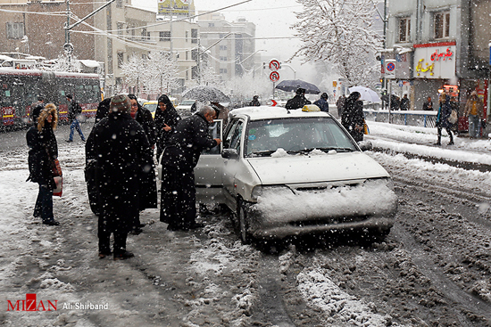 تهران برفی