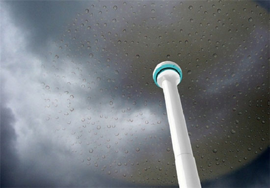 چتری عجیب از جنس هوا! +عکس