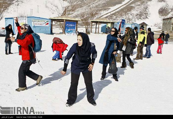 عکس: جشنواره بازی‌های زمستانی در توچال