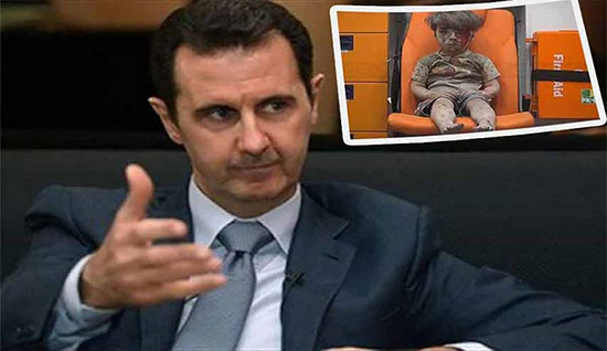 واکنش بشار اسد به این عکس چه بود؟
