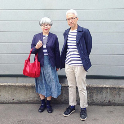 زوجی که ۳۷ سال است لباس‌های ست می‌پوشند