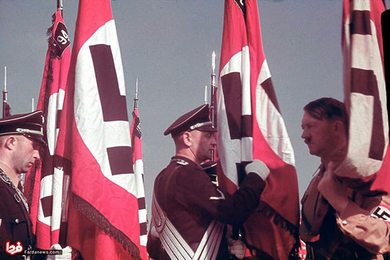 تصاویر رنگی نادر از هیتلر و حزب نازی