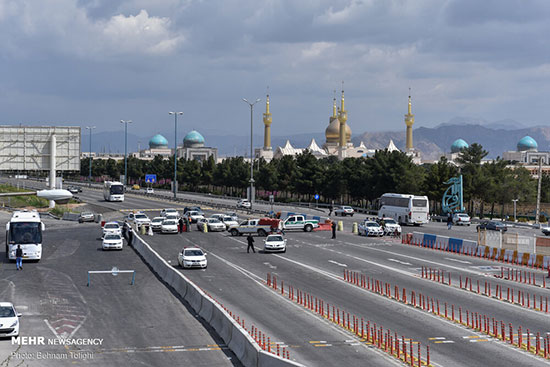تصاویری از محدودیت ورود و خروج به تهران