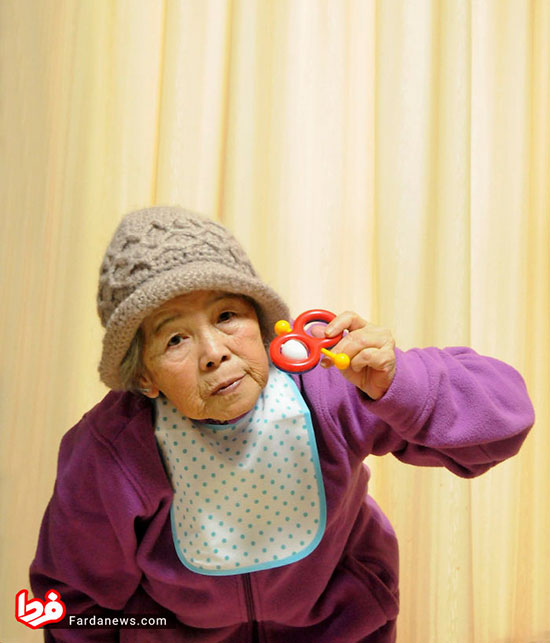 مادربزرگ 89 ساله‌ای که خود را سوژه می‌کند!