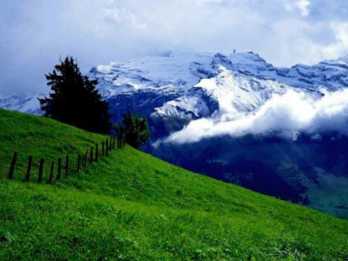 تصاویر شگفت انگیز از طبیعت سوئیس