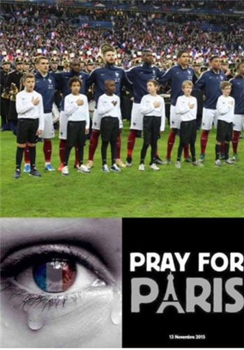 عکس: واکنش‌ها به وقایع پاریس