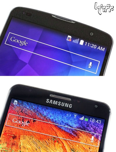 مقایسه  LG GPro2 با Galaxy Note 3 سامسونگ