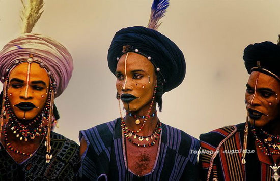 مسابقه ملکه زیبایی قبایل آفریقایی +عکس