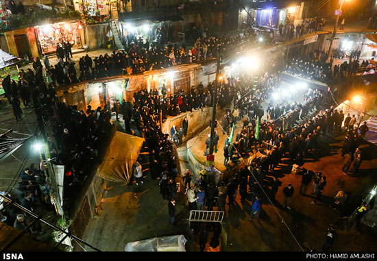 عکس: مراسم علم بندان در ماسوله