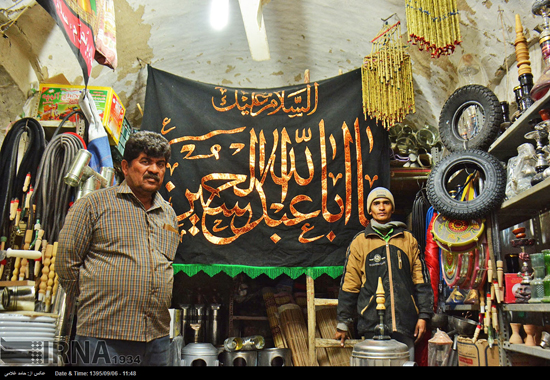 بازار «قبرستانی» شهرستان زابل