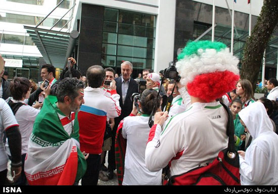 سنگ تمام ایرانیان برای تیم ملی +عکس