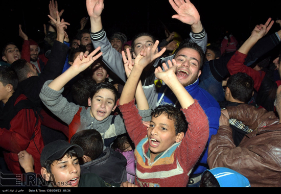 اولین تصاویر از شادی مردم حلب
