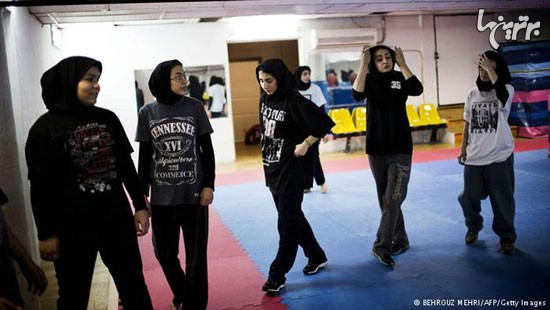 دختران پارکورکار در تهران +عکس