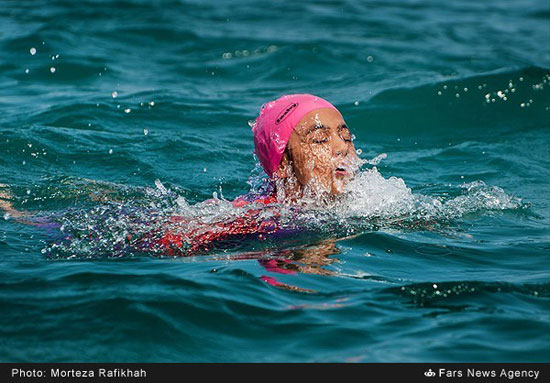 عکس: رکورد زنی شناگر 10 ساله گیلانی