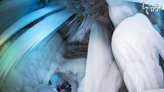 غار‌های یخی که حتی تابستان هم آب نمی‌شوند