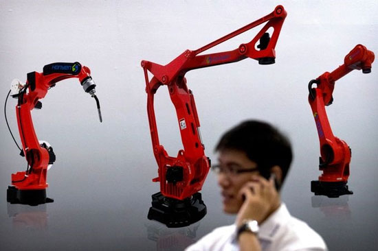 دورهمی جالب‌ترین ربات‌های دنیا در چین