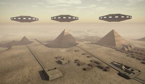 آیا اهرام ثلاثه مصر را فضایی‌ها ساخته‌اند؟
